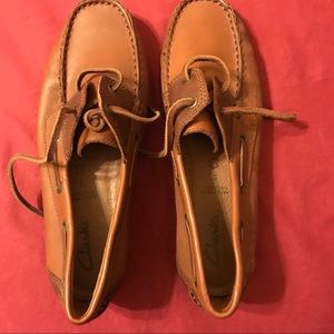 Brand new Clarks brown shoe. Made in Brazil.